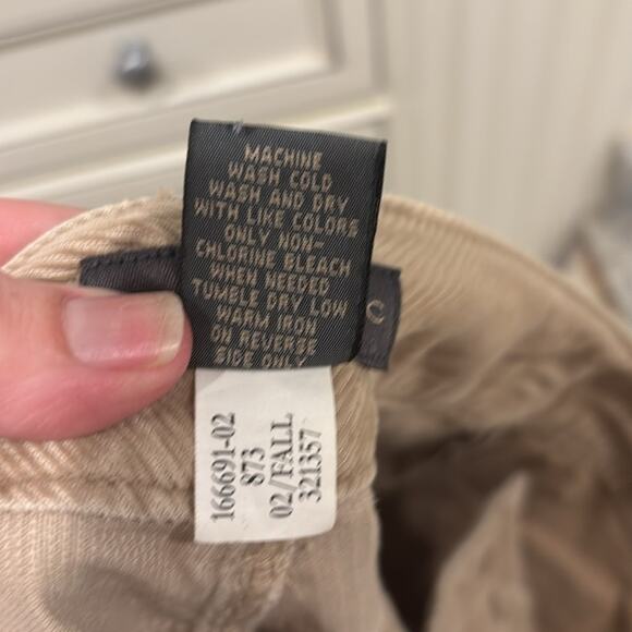🔥🔥FIRE SALE 🔥🔥BANANA REPUBLIC light tan cords, size 6 - Picture 9 of 9